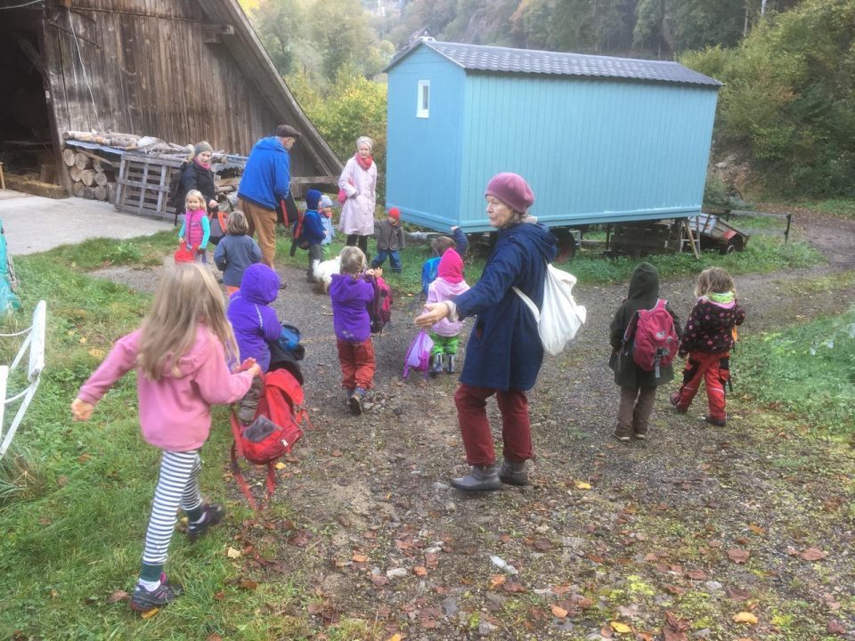 Apfelernte | Kindergarten Bienenkorb